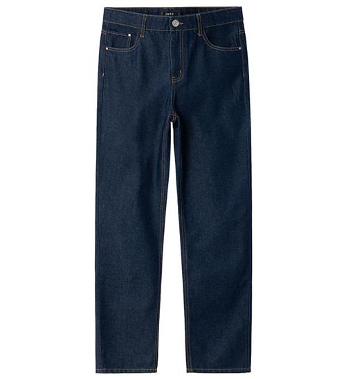 Se LMTD Jeans - Noos - NlmNizza - Dark Blue Denim ved KidsWorld