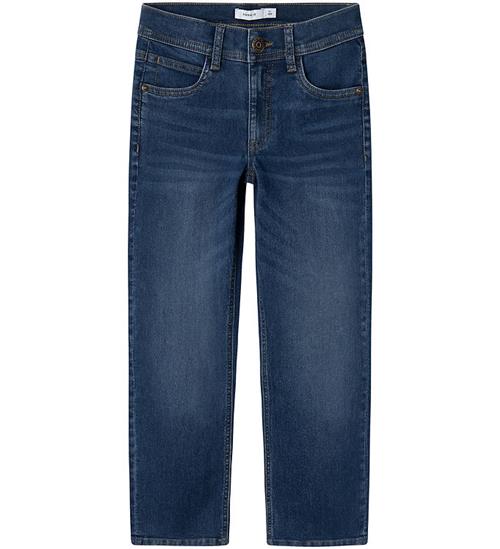 Se Name It Jeans - NkmRyan - Dark Blue Denim ved KidsWorld