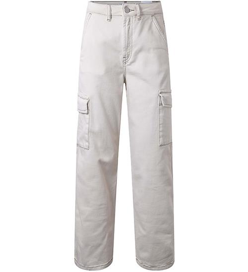 Se Hound Jeans - Contrast Denim - Wide - Bone White ved KidsWorld