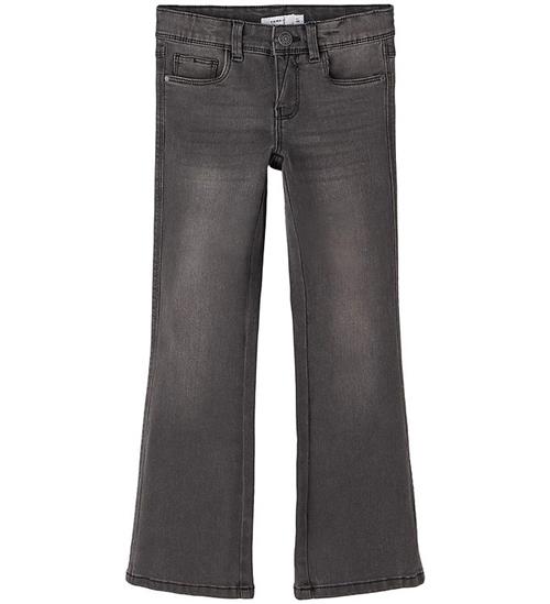 Se Name It Jeans - Noos - NkfPolly - Dark Grey Denim ved KidsWorld