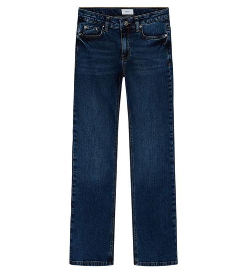 Grunt Jeans - Texas Low Flare - BlÃ¥