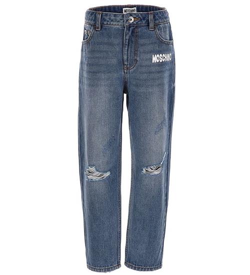 Moschino Jeans - BlÃ¥ m. Print