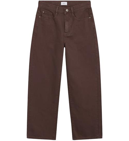 Se Grunt Jeans - Wide Leg Choco - Brun ved KidsWorld