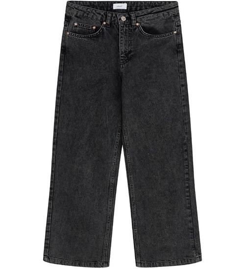 Se Grunt Jeans - Wide Leg - Dark Grey ved KidsWorld