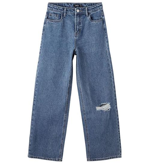 Se LMTD Jeans - Noos - NlfNoizza - Medium Blue Denim ved KidsWorld