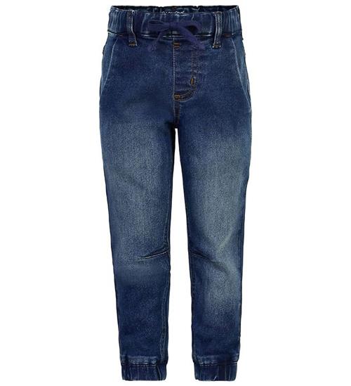 Minymo Bukser - Stretch Loose Fit - BlÃ¥ Denim