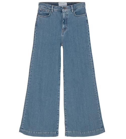 Se Designers Remix Jeans - Bellis Wide - Medium Denim ved KidsWorld