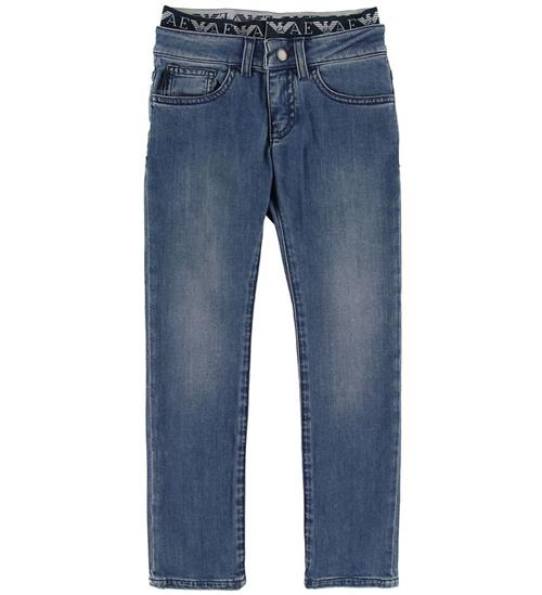 Se Emporio Armani Jeans - BlÃ¥ ved KidsWorld