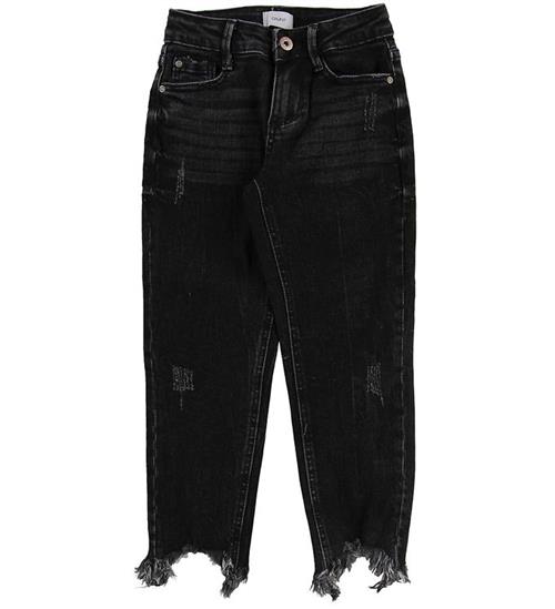 Se Grunt Jeans - Relaxed - Sort Denim ved KidsWorld