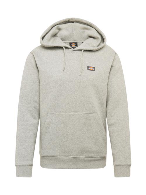 DICKIES Sweatshirt 'Oakport'  grå-meleret / orangerød / sort