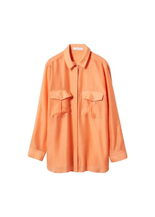 Se MANGO Bluse 'Melo'  orange ved About You