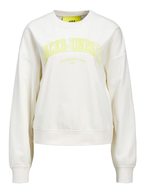 JJXX Sweatshirt 'AVA '  gul / hvid