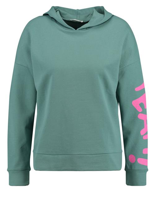 Key Largo Sweatshirt 'YEAH'  jade / lyserød