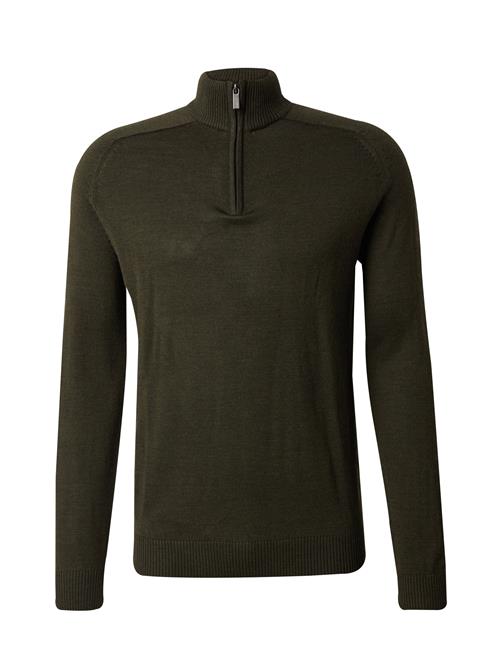 Bruun & Stengade Pullover 'Pelle'  oliven