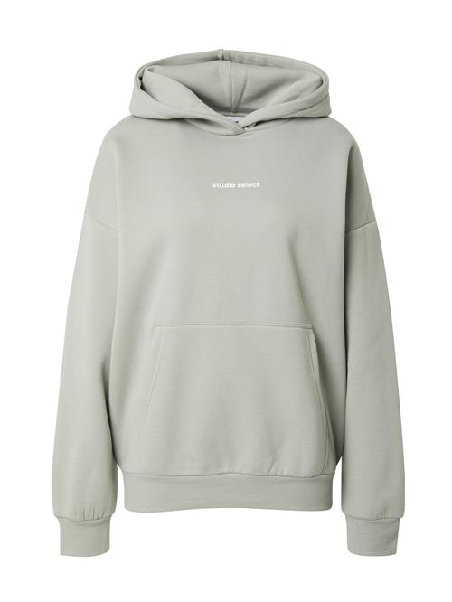 STUDIO SELECT Sweatshirt 'Ruby'  lysegrøn / hvid