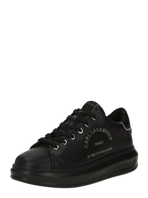 Se Karl Lagerfeld Sneaker low 'KAPRI Maison'  sort / sølv ved About You