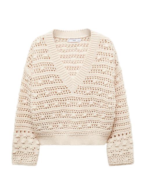 Se MANGO Pullover 'Bahamas'  creme ved About You