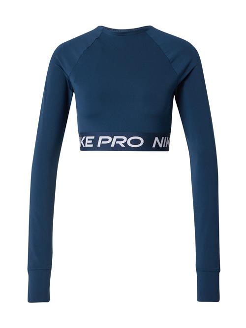 NIKE Funktionsbluse 'PRO'  marin / hvid