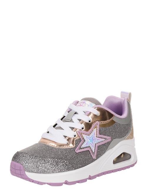 Se SKECHERS Sneakers 'UNO - STARRY VIBE'  guld / grå / lilla / sølv ved About You