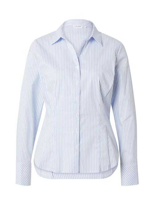 Se GERRY WEBER Bluse  elfenben / lyseblå ved About You