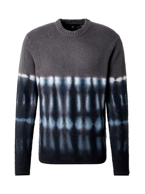 DRYKORN Pullover 'LEANDO'  blå / marin / mørkegrå / hvid