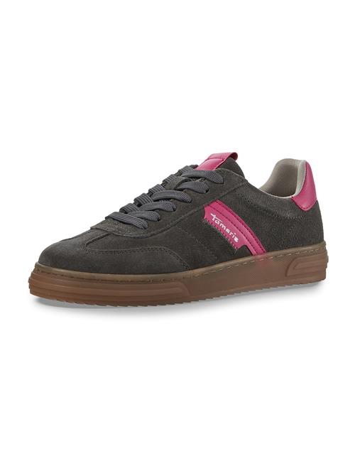 Tamaris Sneaker low  antracit / pink / hvid