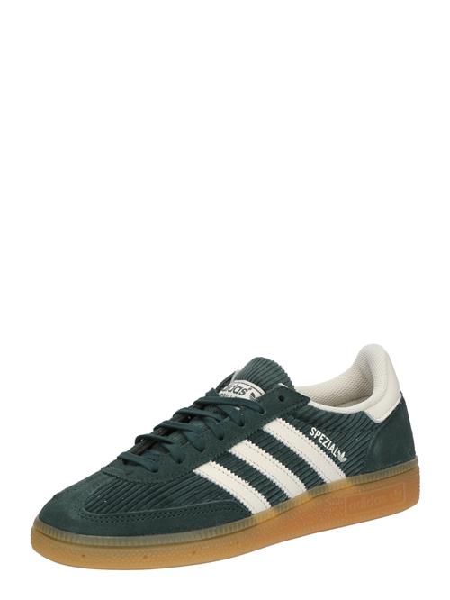 Se ADIDAS ORIGINALS Sneaker low 'HANDBALL SPEZIAL'  mørkegrøn / hvid ved About You