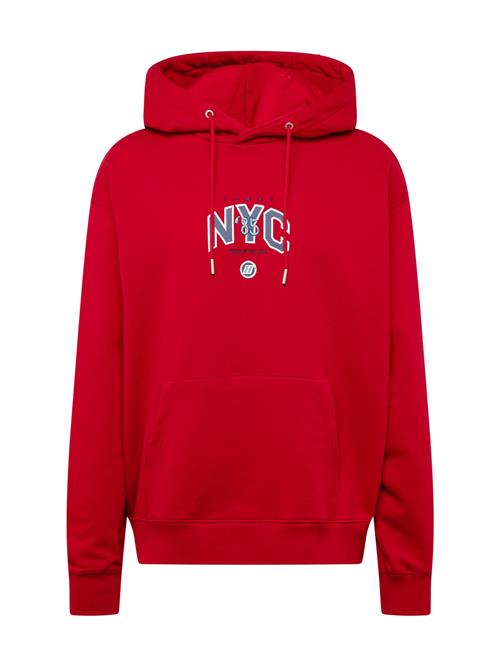 Se Tommy Jeans Sweatshirt 'GAME DAY'  mørkeblå / rød / hvid ved About You