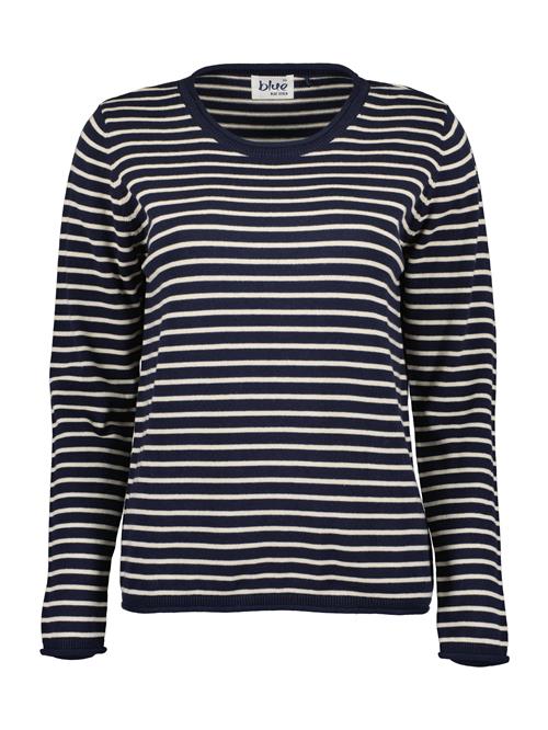 Se BLUE SEVEN Pullover  natblå / hvid ved About You