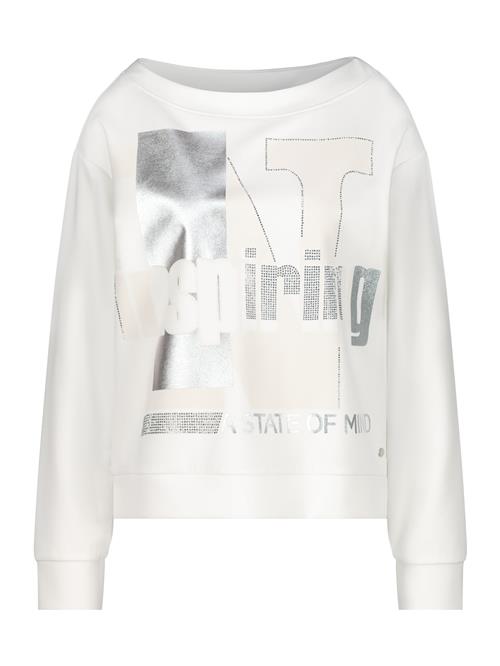 monari Sweatshirt  sølv / hvid