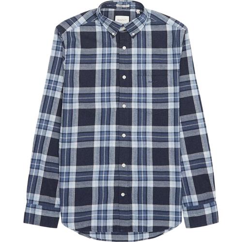 Gant - Reg Tartan Melange Check Skjorte