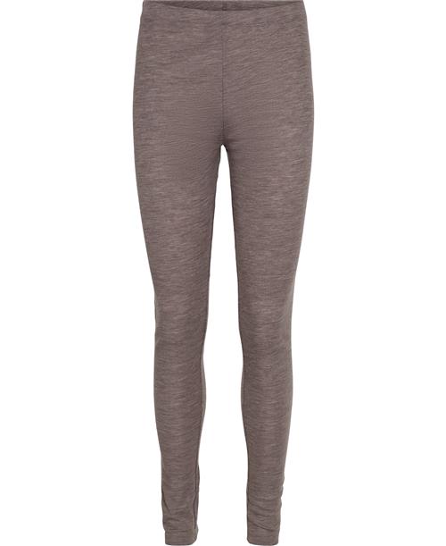 Magasin du Nord Collection Magasin Celia 4 100 RWS Merino Wool Kvinde Mink Melange Leggings Str S Merino