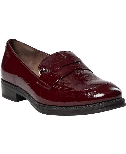 Se Wonders Robin Kvinde Burgundy Loafers Str 39 - hos Magasin ved Magasin