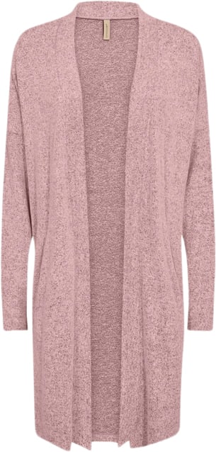 soyaconcept Scbiara 2 Cardigan Rosa Kvinde 94210 Rosa Cardigans Str XL - Viskose hos Magasin