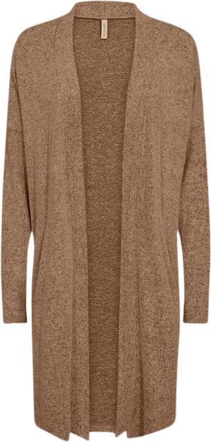 Se soyaconcept Scbiara 2 Cardigan Camel Kvinde 98404 Camel Cardigans Str S - Viskose hos Magasin ved Magasin