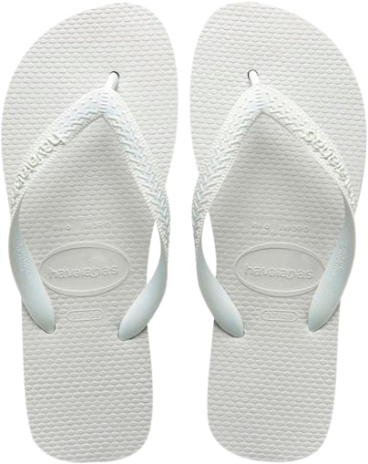 Havaianas TOP Kvinde Hvid Klipklapper Str 39-40 - hos Magasin