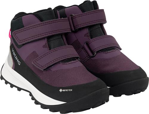 Viking Expower Mid GTX 2V Grape Sneakers Str 30 - Gummi hos Magasin