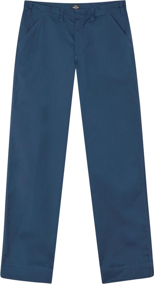 Mads Nørgaard - Copenhagen Kansas MN Twill Trousers Mand Blå Chinos Str 52 - hos Magasin