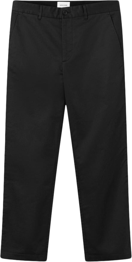 Se Wood Wood Marcus Light Twill Trousers Mand Black Bukser Str 34 - Bomuld hos Magasin ved Magasin