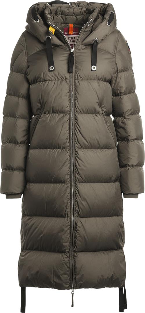 PARAJUMPERS Panda Water Repellent Down Jacket Kvinde Taggia Olive Dunjakker Str S - Nylon hos Magasin