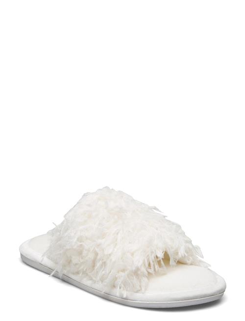 Se Lindex Indoor Slippers Feather Lindex White ved Booztlet