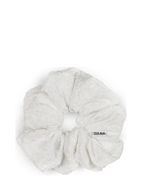 SUI AVA Blossom Scrunchie SUI AVA White