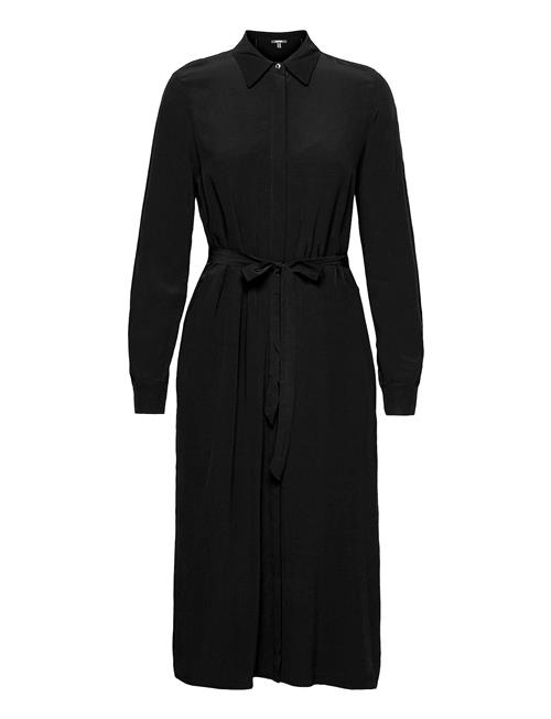 Esprit Collection Shirt Dress With Lenzing™ Ecovero™ Esprit Collection Black