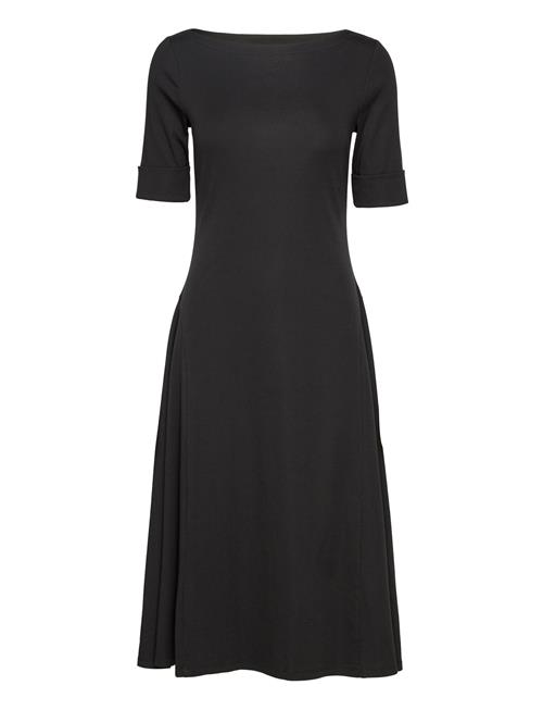 Lauren Ralph Lauren Refined Stretch 1X1-Dress Lauren Ralph Lauren Black