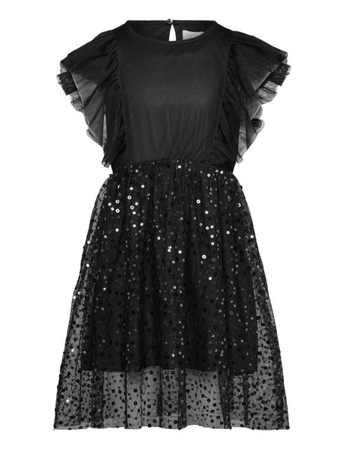 Creamie Dress Sequins Creamie Black