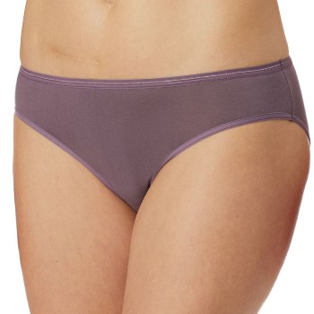 Schiesser Trusser 2P Modal Essentials Tai Brief Violet/Sort bomuld 42 Dame