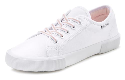 LASCANA Sneaker low  gammelrosa / hvid