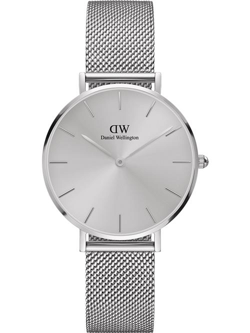 Daniel Wellington Analogt ur 'Petite Unitone S Silver'  sølv