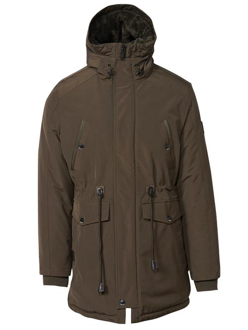 KOROSHI Vinterparka  khaki / sort