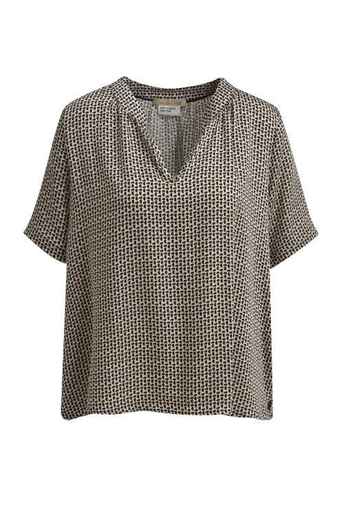 Smith&Soul Bluse  nude / sort